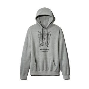 TRUNK Mens Gray Graphic Classic Fit Sweater L